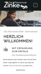 Mobile Screenshot of city-fahrschule-zinke.de